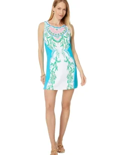 Lilly Pulitzer Donna Romper Multi Calypso Sun Engineered Romper Discount