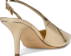 Marc Fisher LTD Dorie Gold Mirror Metallic Leather Sale