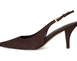 Marc Fisher LTD Dorie Dark Brown Suede Outlet