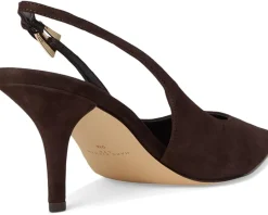 Marc Fisher LTD Dorie Dark Brown Suede Outlet