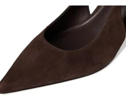 Marc Fisher LTD Dorie Dark Brown Suede Outlet