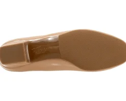 Trotters Doris Beige Patent Sale