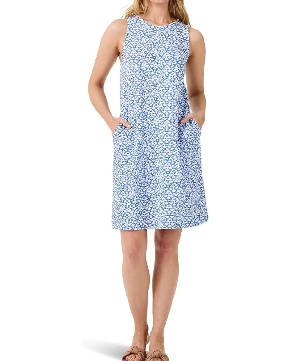 Women NIC+ZOE Dotty Ikat Sleeveless Shift Dress