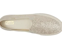 Women Keds Double Decker Glitter