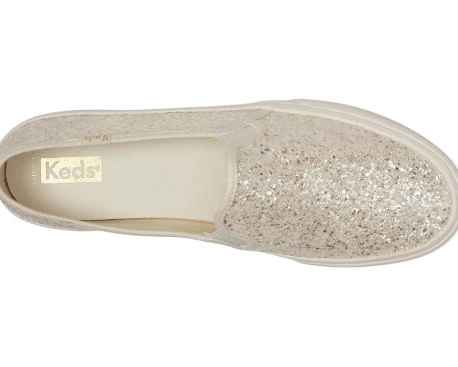 Women Keds Double Decker Glitter