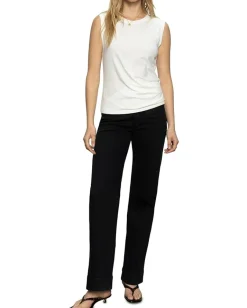 Sanctuary Draped Tank White New