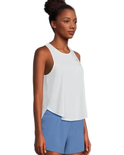 New Balance Drapey Jersey Tank Ice Blue Discount