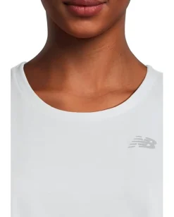 New Balance Drapey Jersey Tank Ice Blue Discount