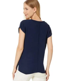 Women Michael Stars Draya V-Neck Top