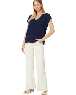 Women Michael Stars Draya V-Neck Top