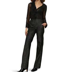 Sanctuary Dreamland Ruffle Top Black Sale