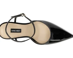 Nine West Dres Black Patent Hot