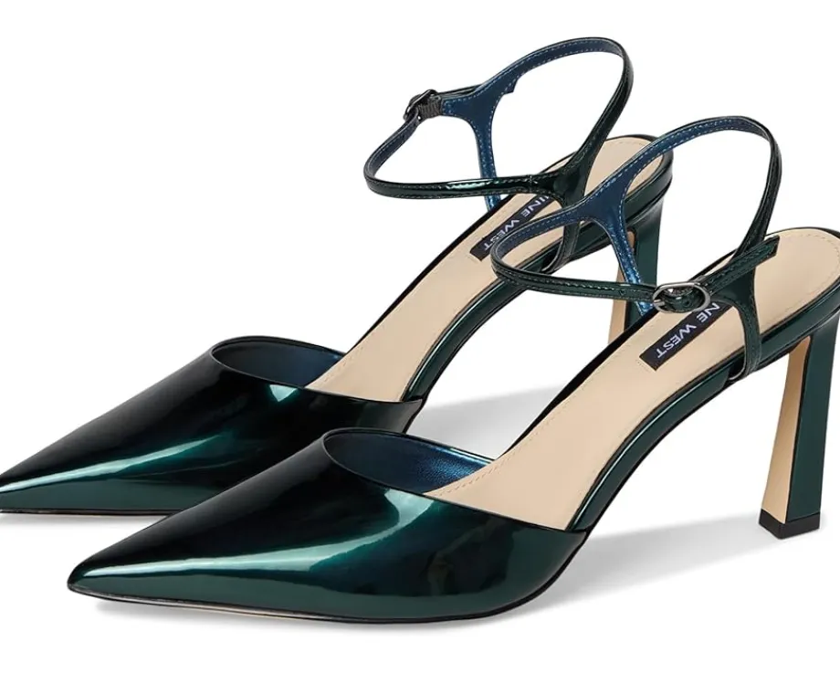 Nine West Dres Teal Mirror Metallic Sale