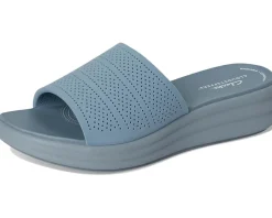Clarks Drift Twist Light Blue Synthetic Best