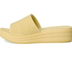 Clarks Drift Twist Pale Yellow Synthetic Hot