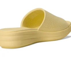 Clarks Drift Twist Pale Yellow Synthetic Hot