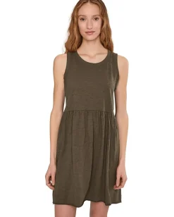 Women Mod-o-doc Drop Shirred Waist Tank Dress