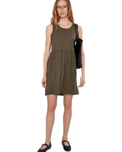 Women Mod-o-doc Drop Shirred Waist Tank Dress