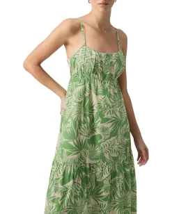 Sanctuary Dropped Seam Maxi Cool Palm Clearance