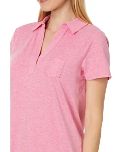 Women Lilly Pulitzer Dune Upf 50+ Short Sleeve