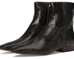 Women Free People Easy Does It Snake Print Ankle Boots