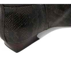 Women Free People Easy Does It Snake Print Ankle Boots