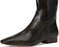 Women Free People Easy Does It Snake Print Ankle Boots