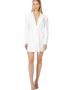 Women Norma Kamali Easy Fit Sack Mini Dress