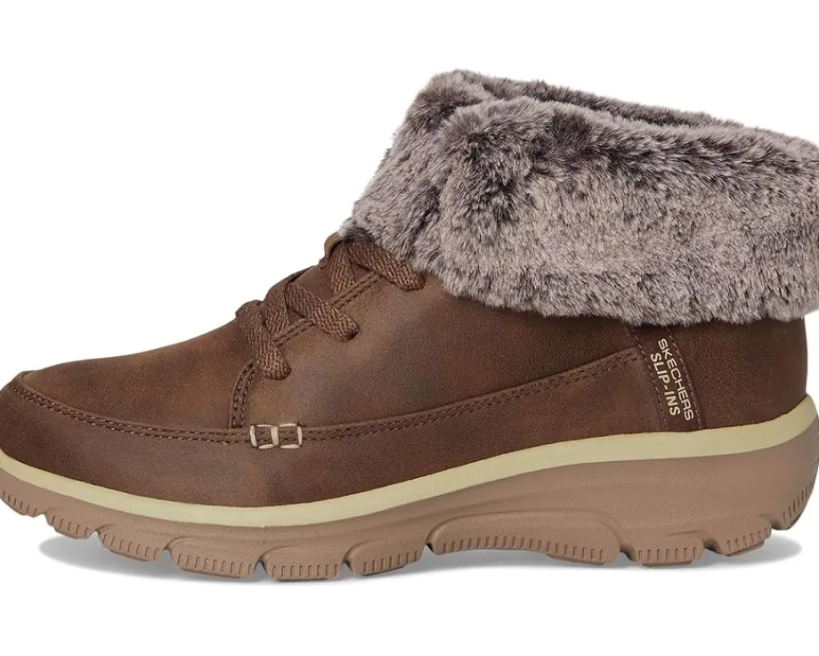 SKECHERS Easy Going - Chili Standards Hands Free Slip-ins Chocolate Hot