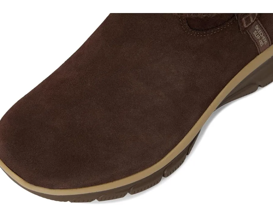 SKECHERS Easy Going - Cozy Weather 2 Suede Hands Free Slip-ins Chocolate Best