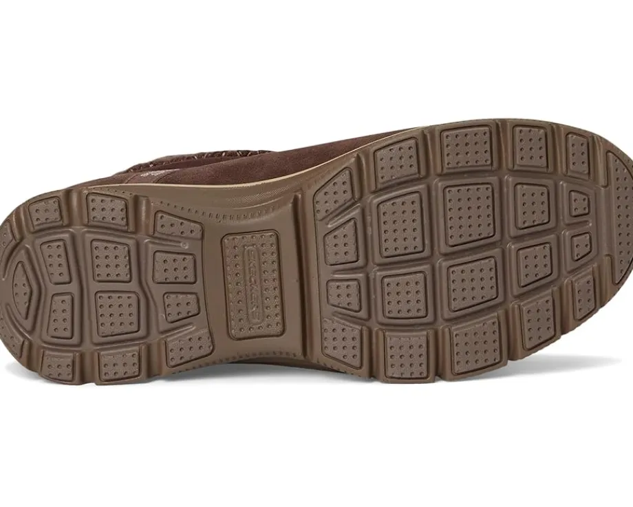 SKECHERS Easy Going - Cozy Weather 2 Suede Hands Free Slip-ins Chocolate Best