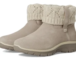 SKECHERS Easy Going - Cozy Weather 2 Suede Hands Free Slip-ins Taupe Clearance
