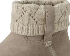 SKECHERS Easy Going - Cozy Weather 2 Suede Hands Free Slip-ins Taupe Clearance