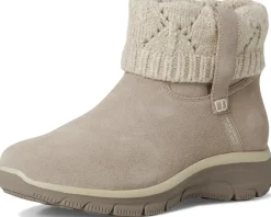 SKECHERS Easy Going - Cozy Weather 2 Suede Hands Free Slip-ins Taupe Clearance