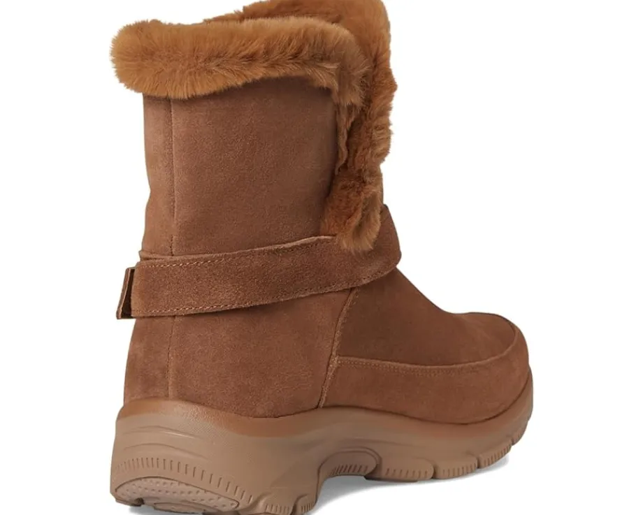 SKECHERS Easy Going - Dreamers Luxe Vibe Hands Free Slip-ins Chestnut Best