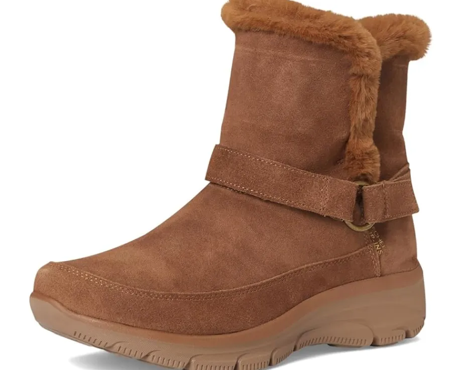 SKECHERS Easy Going - Dreamers Luxe Vibe Hands Free Slip-ins Chestnut Best