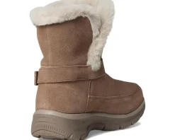 SKECHERS Easy Going - Dreamers Luxe Vibe Hands Free Slip-ins Dark Taupe Best