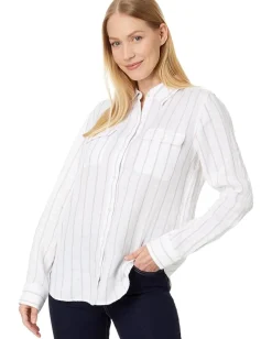 Women Vineyard Vines Easy Linen Camp Shirt