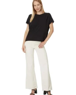 Lilla P Easy Shirred Short Sleeve Black Clearance