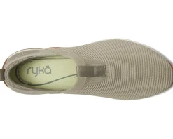 Ryka Echo Knit Slip On Sneaker Abbey Green Knit Fabric Hot