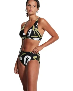 Seafolly Eco Laguna DD Tri Bra Black Best