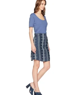 Woolrich Eco Rich Afterlight Dress Bijou Blue Hot