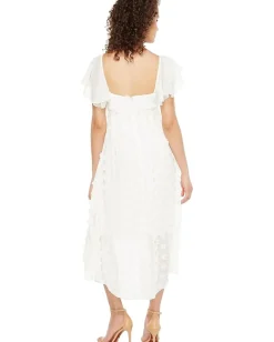 Eva by Eva Franco Edera Dress White