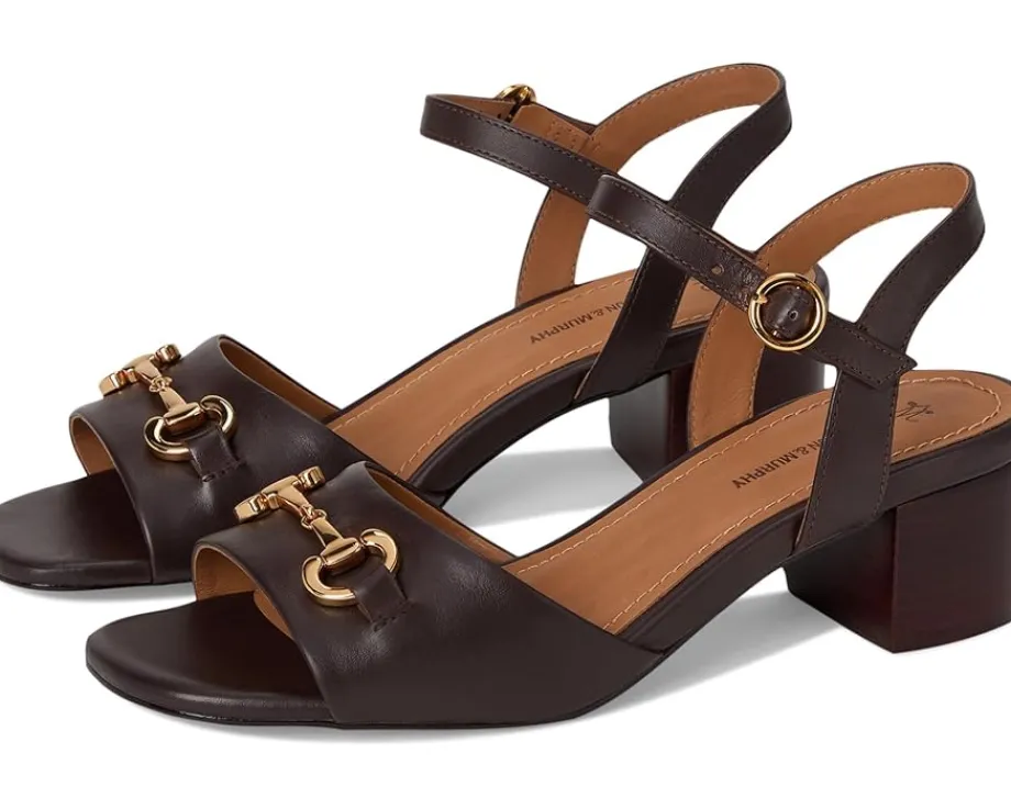 Johnston & Murphy Edith Bit Sandals Dark Brown Hot
