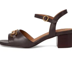 Johnston & Murphy Edith Bit Sandals Dark Brown Hot