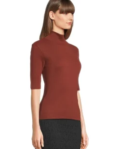Women Vince Elbow Sleeve Turtleneck