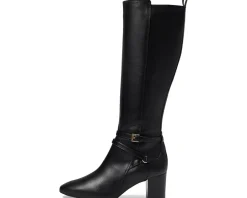 Johnston & Murphy Eleanor Belted Boots Black New