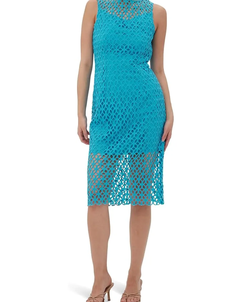 Trina Turk Eleanor Dress Blue Grotto