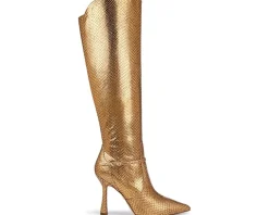 Sam Edelman Elia Medallion Gold Snake Wide Calf Online