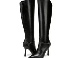 Sam Edelman Elia Black Leather Wide Calf New